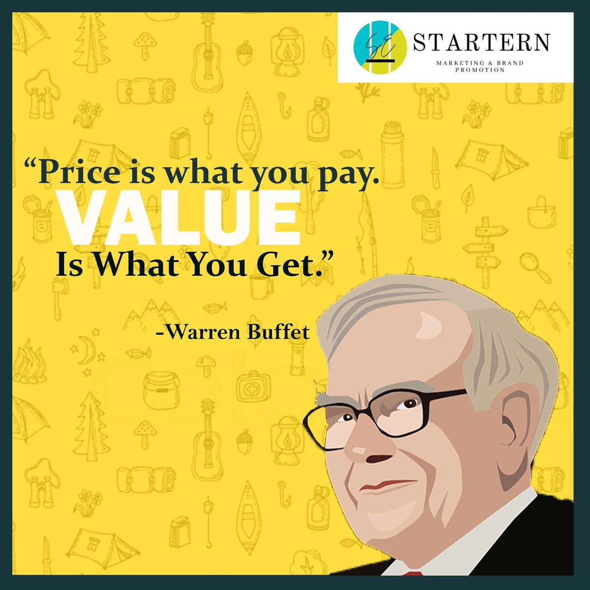 Infostartern1's tweet photo. Warren Edward Buffett is an American investor, business tycoon, and philanthropist, who is the chairman and CEO of Berkshire Hathaway.
#startern 
#motivation #motivationalquotesdaily 
#bhopalinfo #mondaymorningmotivation 
#whatsupbhopal #billionairemindset https://t.co/lfcj9eZWW6