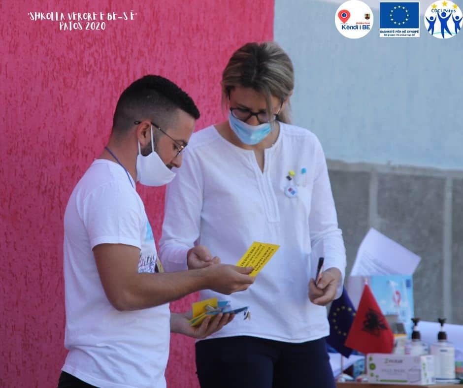 EUUnitPatos's tweet photo. Yesterday was the kick-off of the "#EUπͺπΊ Summer School 2020"! It'll take place inπPatosπ¦π±, bringing together talented&smart #young people in a program focused on the πͺπΊ and the opportunities it offers for π¦π± people.
@eu_near
@EUinAlbania
@LSorecaEU
#EuropeIsHere
#MfE #EUUnit https://t.co/KNXK5VY2iL