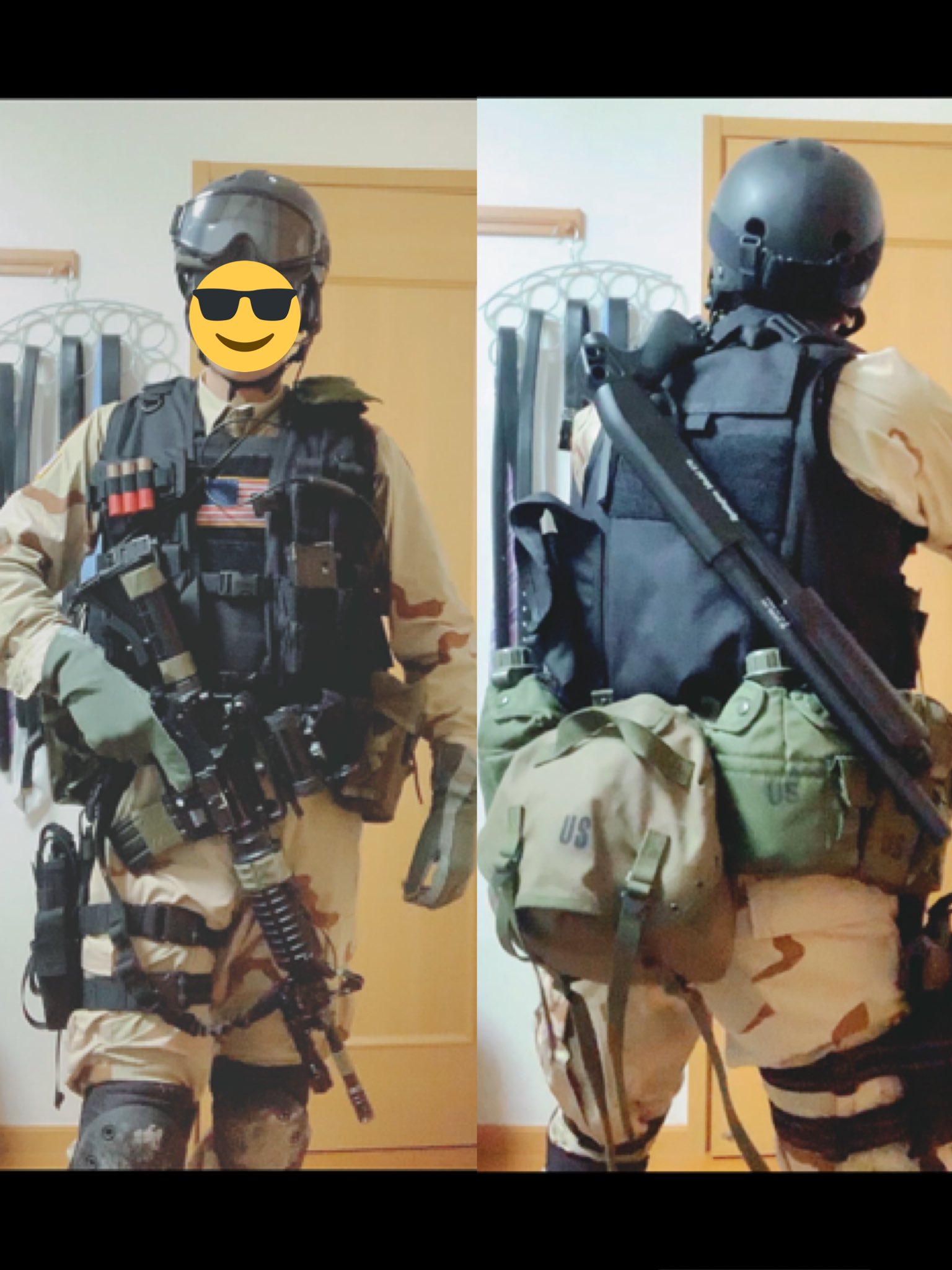 ブラックホークダウン デルタ装備一式(実物あり)