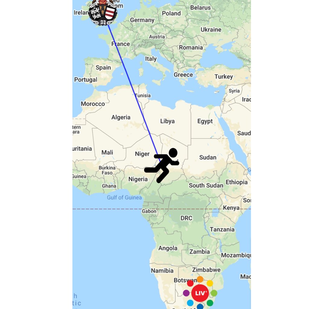 RefilweUK's tweet photo. WOAH WE’RE HALF WAY THERE!!! It has taken us 5 weeks to get half way, let’s push to make it the distance before school starts again in September. As always any miles will help and donations would be greatly appreciated.

 #challenge #charity #miles #run #walk #cycle #southafrica https://t.co/vsyoy8S2u3