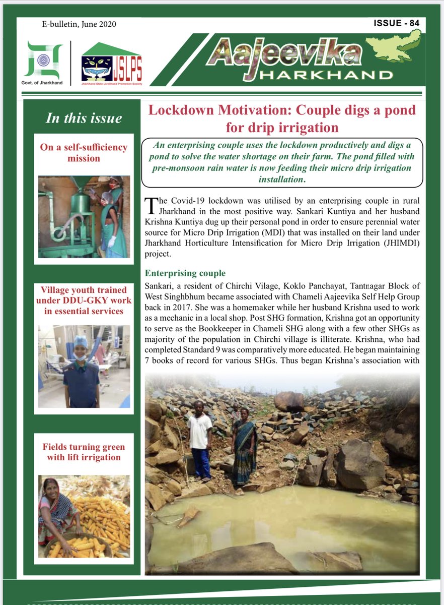 onlineJSLPS's tweet photo. #TuesdayMotivation Stories of transformation from the remotest locations of Jharkhand. stories of motivations from #RuralJharkhand .  @HemantSorenJMM @Alamgircongress @MoRD_GOI @NITIAayog @PIB_India @DAY_NRLM @VanDhanSeVikas 
Click the link to read  

https://t.co/j3tanEv2Q5 https://t.co/FLUb6O3jS9