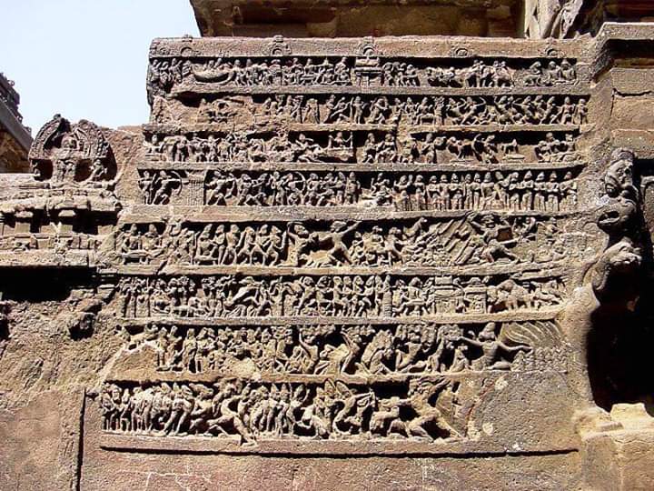 - Gajantaka Shiva, Ellora- Interior of Chaitya hall, Ellora- Ramayana Panel, Ellora- Rastrakutas Gold & Silver coins. #ರಾಷ್ಟ್ರಕೂಟರು  #ಕರುನಾಡು_ಕನ್ನಡ  #ಕರ್ಣಾಟಸಾಮ್ರಾಜ್ಯ  #ಅಮೋಘವರ್ಷ  #ನೃಪತುಂಗ  #ಕನ್ನಡ