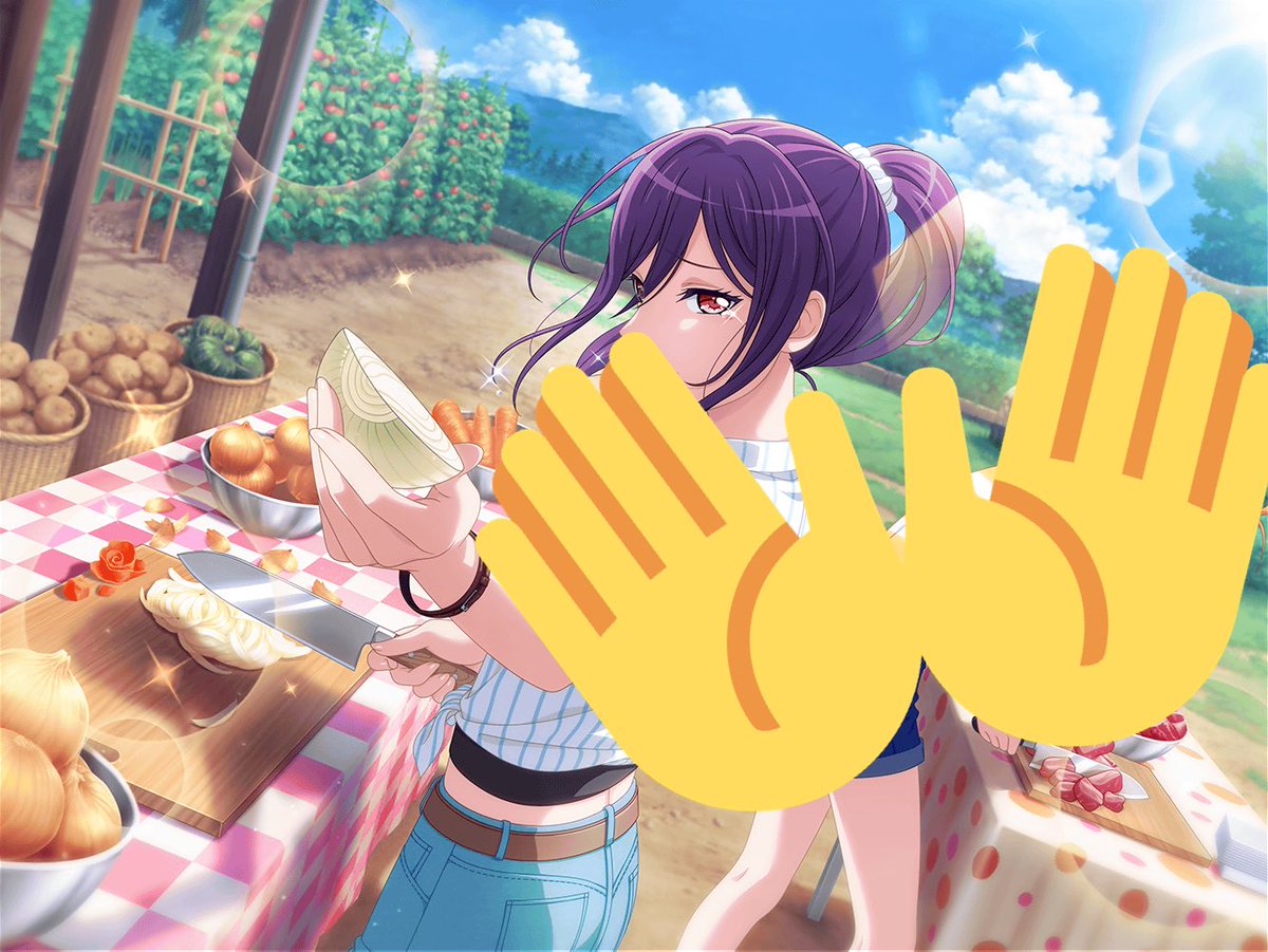 Uzivatel をん Na Twitteru なんか言っていいのかわかんないけど 肉切ってるはぐみが怖く見えるんだけど