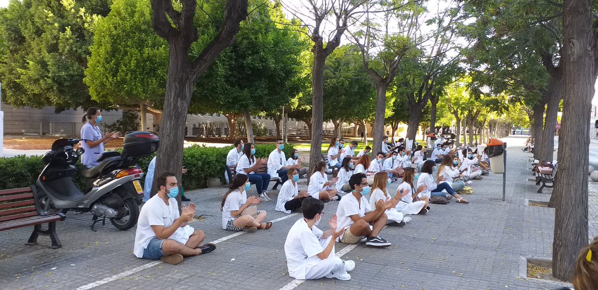 Huelga MIR C. Valenciana tweet media