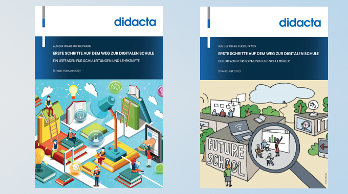 didactaDIGITAL's tweet photo. Auf dem Weg zur digitalen Schule gibt es viele Fallstricke. Zwei Leitfäden des Ausschusses #didactaDIGITAL sollen Schulleitungen &amp; Lehrkräften sowie Kommunen &amp; Schulträgern helfen, diese zu erkennen, um modernen Unterricht nachhaltig umzusetzen. #digitaleBildung #Digitalisierung https://t.co/0xvuMTgIgv