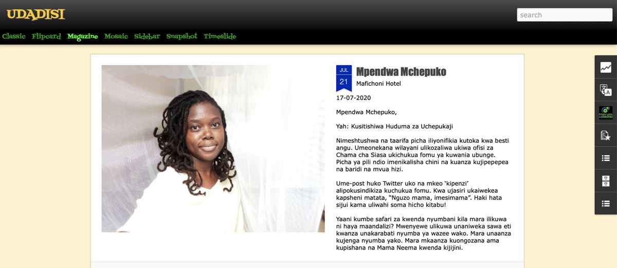 wanazuoni's tweet photo. #Wanazuoni: 'Mpendwa #Mchepuko' - Mwanazuoni Diana Kamara https://t.co/luJrR8TSQC https://t.co/5Uus1pUArB