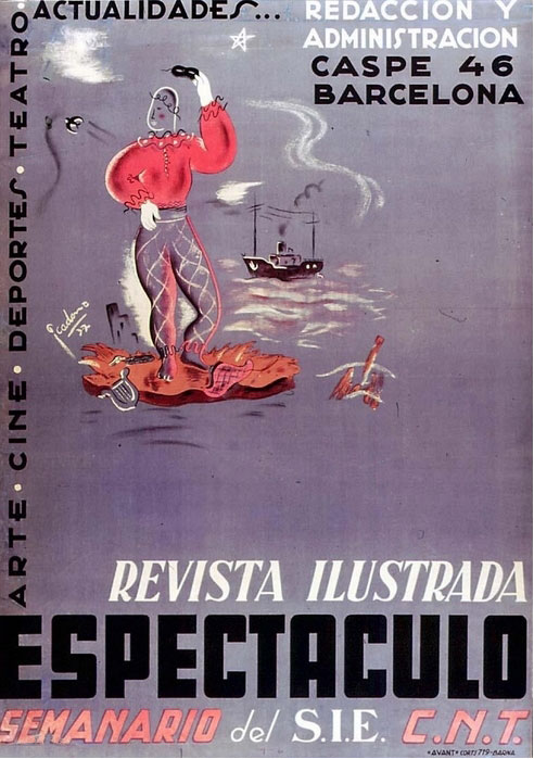 Si el 19 de julio del 36 los trabajadores paran el golpe en las calles de las grandes ciudades, los días inmediatamente posteriores se lanzan a socializar industrias y colectivizar empresas. Y un caso paradigmático de autogestión obrera es el del sector del Espectáculo. Va hilo