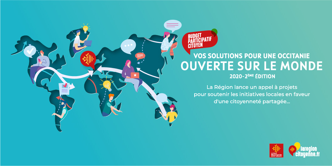 L'#Occitanie est une région ouverte sur le monde 🌍
Vous partagez ses valeurs de #solidarité, de tolérance et d'échanges ? Alors, apportez votre contribution à notre démarche !
Déposez votre projet avant le 15/10 👇 jeparticipe.laregioncitoyenne.fr/project/citoye…
_
#LaRégionCitoyenne