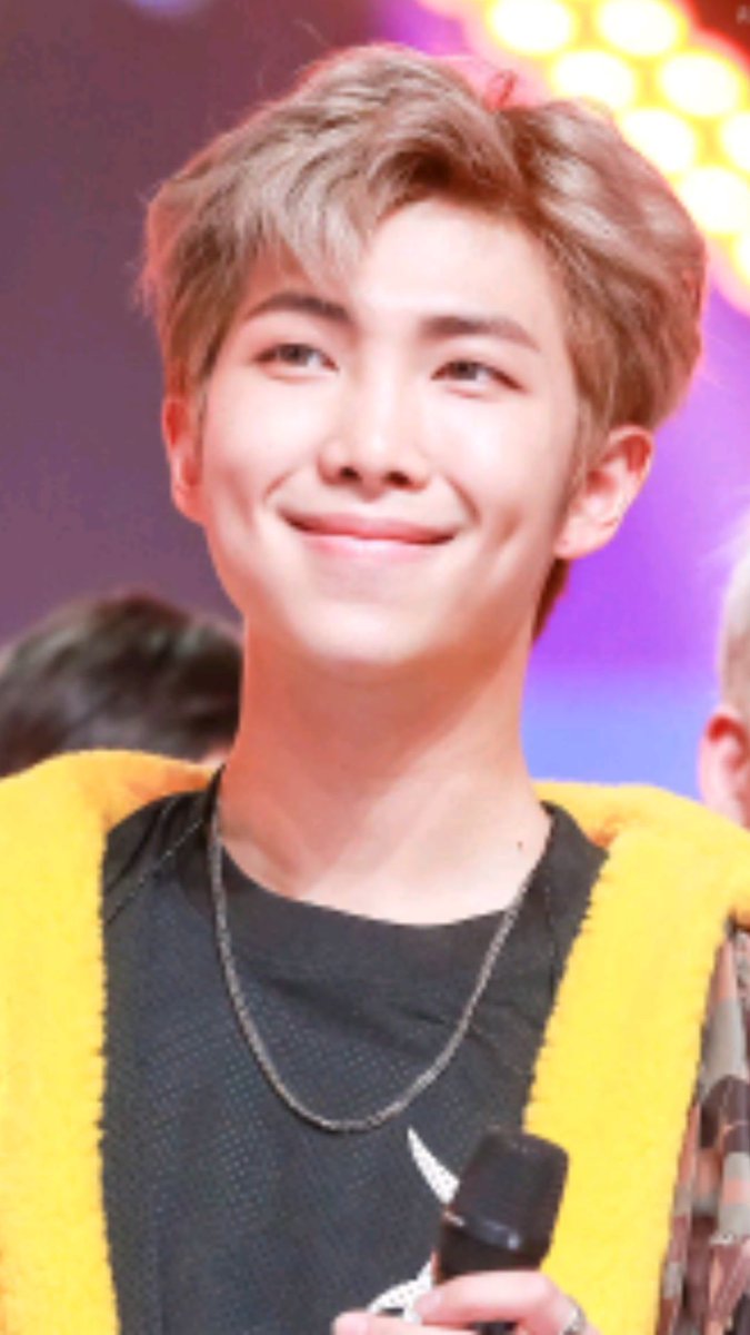 Kim NamjoonHe’s cute cheek puffs and his dimples and smile 