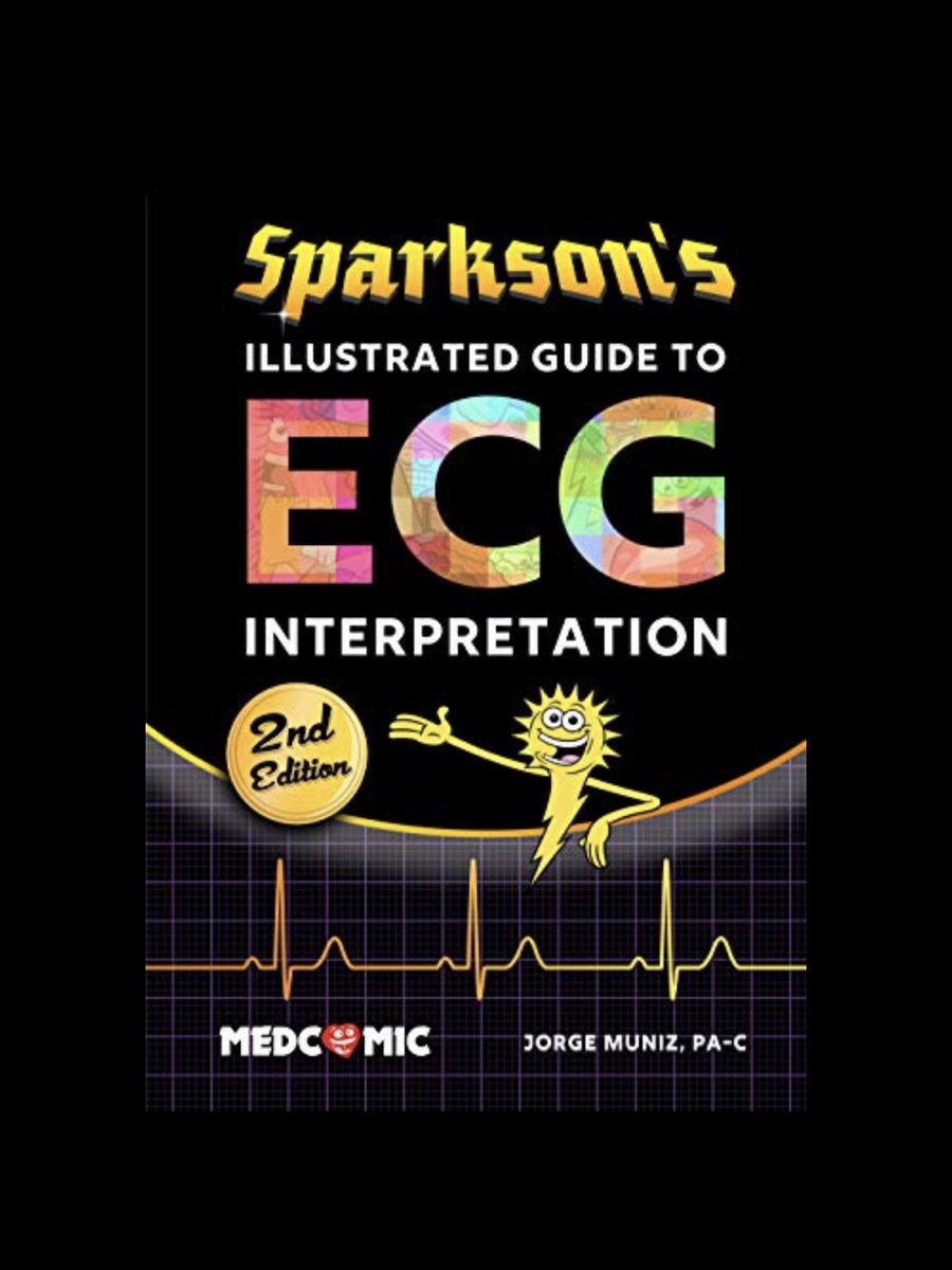 purpleparamedic's tweet photo. Added yet another ECG book to my collection, the illustrations in this one are really fun. #Iwilllearn https://t.co/o5omNjenkT