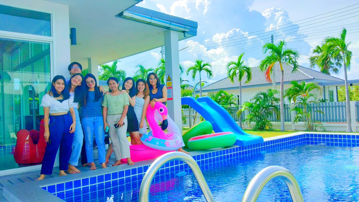 CoconutPool's tweet image. 🌴อิน11/7/63 เอาท์ 12/7/63🍉
ยินดีต้อนรับจร้า ขอให้ชิวๆตลอดการพักผ่อนในวันหยุดค่ะ💃
#coconutmelonpoolvilla🌴🍉 #พูลวิลล่าชะอำ #บรรยากาศส่วนตัว #ที่พักชะอำ #บ้านพักชะอำพร้อมสระว่ายน้ำ #ทะเลชะอำ #หาดบางเกต#Welcome #Chaam #Thailand #private #poolvilla #letsrelax🏊‍♂🚴‍♂🤽‍♀🏸🏓🎤