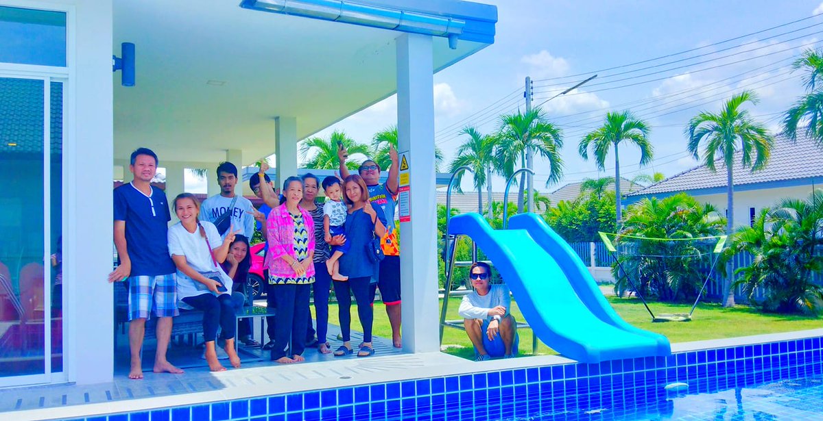 CoconutPool's tweet image. 🌴อิน 19/7/63 เอาท์ 20/7/63🍉
🙏ขอบคุณมากๆนะคะโอกาศหน้าพบกันใหม่ค่ะ เดินทางปลอดภัยทุกท่านค่ะ #thankyou from #coconutmelonpoolvilla #Chaam #Thailand #private #poolvilla #amazingthailand #letsrelax 🏊 🏊 ♂🤽 ♂🚴 ♀🏸🏓🎤🎶