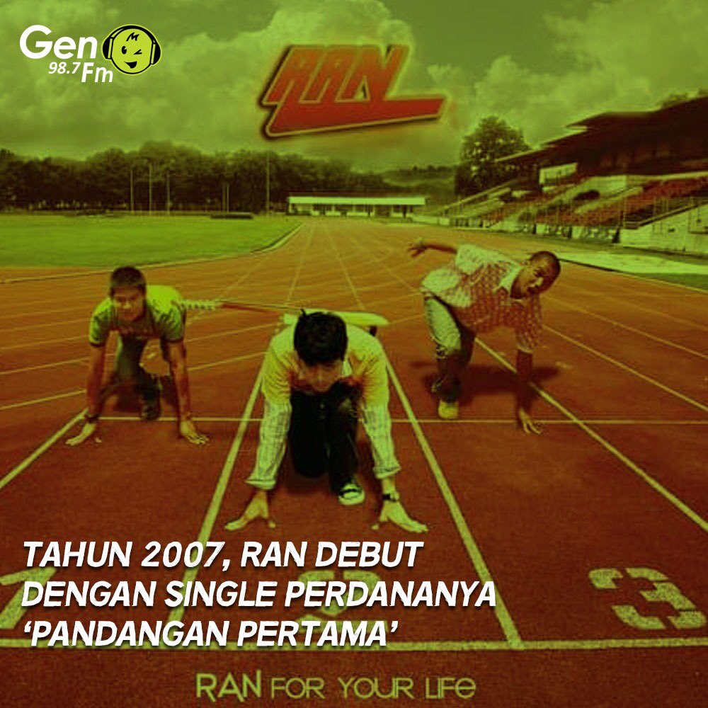 gen987fm's tweet photo. Perjuangan @ranforyourlife untuk menjadi kayak sekarang ternyata gak gampang, Sobat GEN!
_
Wah, siapa yang udah suka sama RAN dari lagu 'Pandangan Pertama'? Terus lagu favorit RAN kamu apa?
_
#KataGenero #genampol #nampol https://t.co/MbwweeporA
