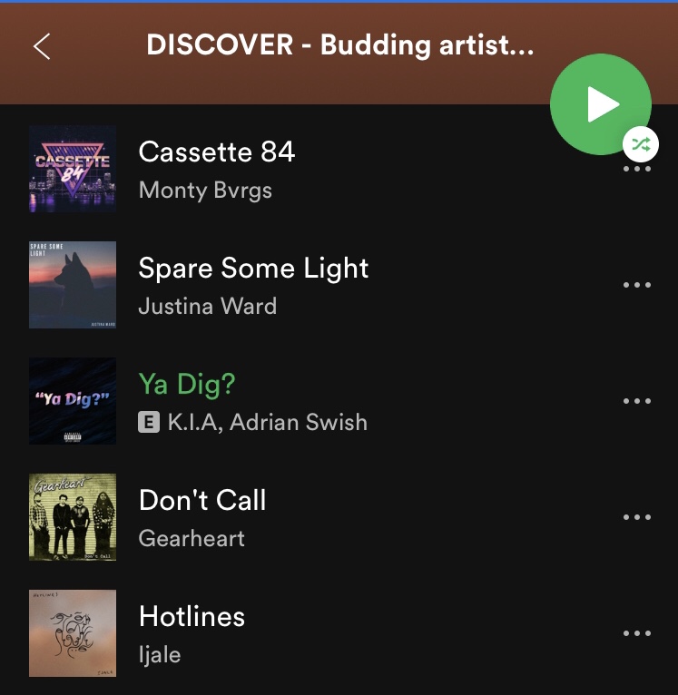 groundwerkpr's tweet photo. Shout-out to the awesome team at AMNplify for adding K.I.A's newest single 'Ya Dig?' in their Discover Spotify Playlist. Follow the playlist for fresh music from Australia's budding artists!

Stream here: https://t.co/GTeYCv5xSZ

____
#kia #amnplify #yadig  #spotify #groundwerkpr https://t.co/CCZ469lqIE