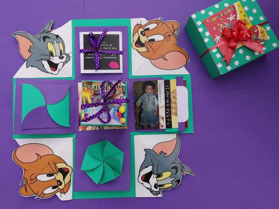 Craftholicgifts's tweet photo. "Good friends are like TOM and JERRY. Sometimes crops keeps them apart, but they always come Together!"
SURPRISE BOX
#surprisebox #baloncustom #surprisedelivery #balonhelium #surprise #surprisedeliverymurah #surpriseboxmurah #balonheliummurah #balonbox #boxsurprise ##papercraf https://t.co/R88kl2tlw2