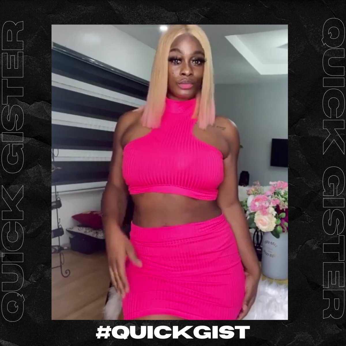 quickgister's tweet photo. #Bbnaija Uriel slam a follower who advised her to use Photoshop to hide her body flaws #QuickGist https://t.co/qNKdRHFQXf