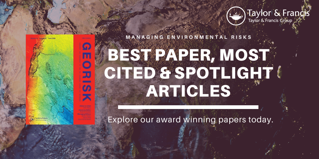tandfSTEM's tweet photo. Georisk presents its latest list of award winning papers - #BestPaper, Most Cited and Spotlight Articles. Explore today: https://t.co/GPiMiLh4LX. #georisk #geohazard #geoengineering https://t.co/fTTVnafM8a