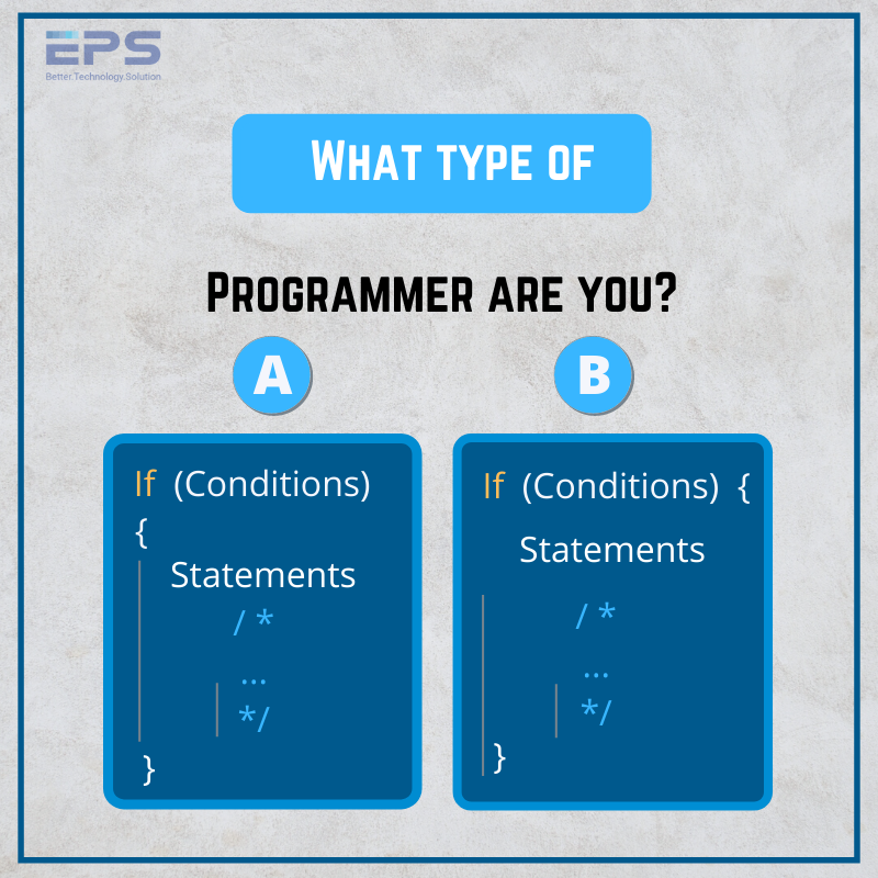EPixel_Soft's tweet photo. Are you a programming pro or a beginner low?
.
👉Do you still manage to maintain a clean code, or you've mastered it?
.
🙃Comment your type- A or B.
.
.
#EPixelSoft #Programmer #AppDevelopment #Developers #WebDevelopement #Coders #CodeTalkers #WebApplication #DevelopersLife https://t.co/sohgfDDEUJ