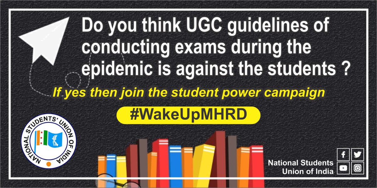 INCIndia's tweet photo. India is the third worst affected country in the world from COVID and during this time the insensitive BJP govt is forcing students to risk their health by sitting for exams. 

#WakeUpMHRD https://t.co/1utXQySgEe
