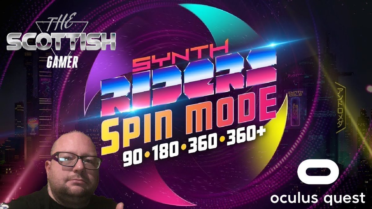 ScottishGamerVR's tweet photo. Hi guys just dropped a stonker or a video over on my channel
#SynthRider new #SpinMode VR On The #OculusQuest
https://t.co/mUdKhZizt0
@synthridersvr
@oculus
@oculusquestfun
@OculusGaming
#VR
#VRCommunity
#gameplays https://t.co/JnqpfDYURw