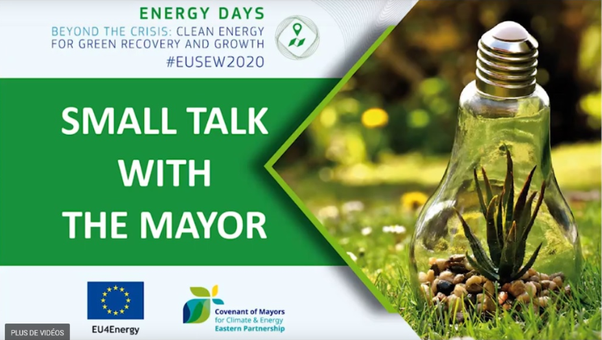 energycities's tweet photo. Watch these video meetings w/members of the Covenant of Mayors Community in Eastern Europe&South Caucasus to discover good practices and measures to lead the energy transition and green recovery in the Eastern Partnership region
📺 https://t.co/bIiVhGCS8N
#EUSEW2020 https://t.co/HlXyf0CiAM