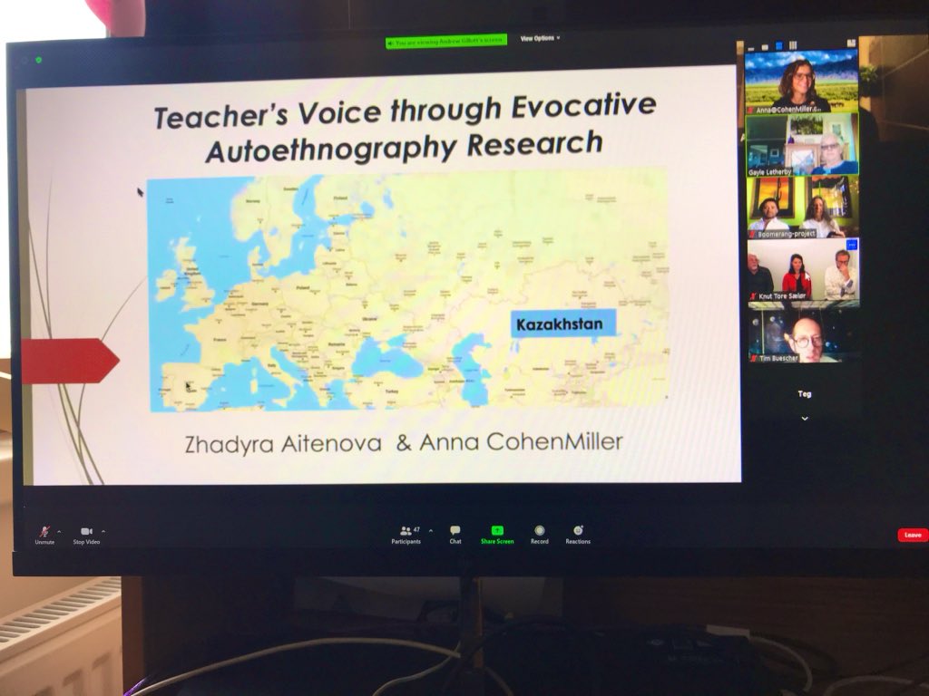 HIGHLY recommend <a href="/_ICAE_/">International Conference of Autoethnography</a> as a conference!! Just presented to the BEST, super supportive, encouraging, insightful community. Thank you!! #autoethnography #research #highered <a href="/NUedukz/">Nazarbayev University</a>