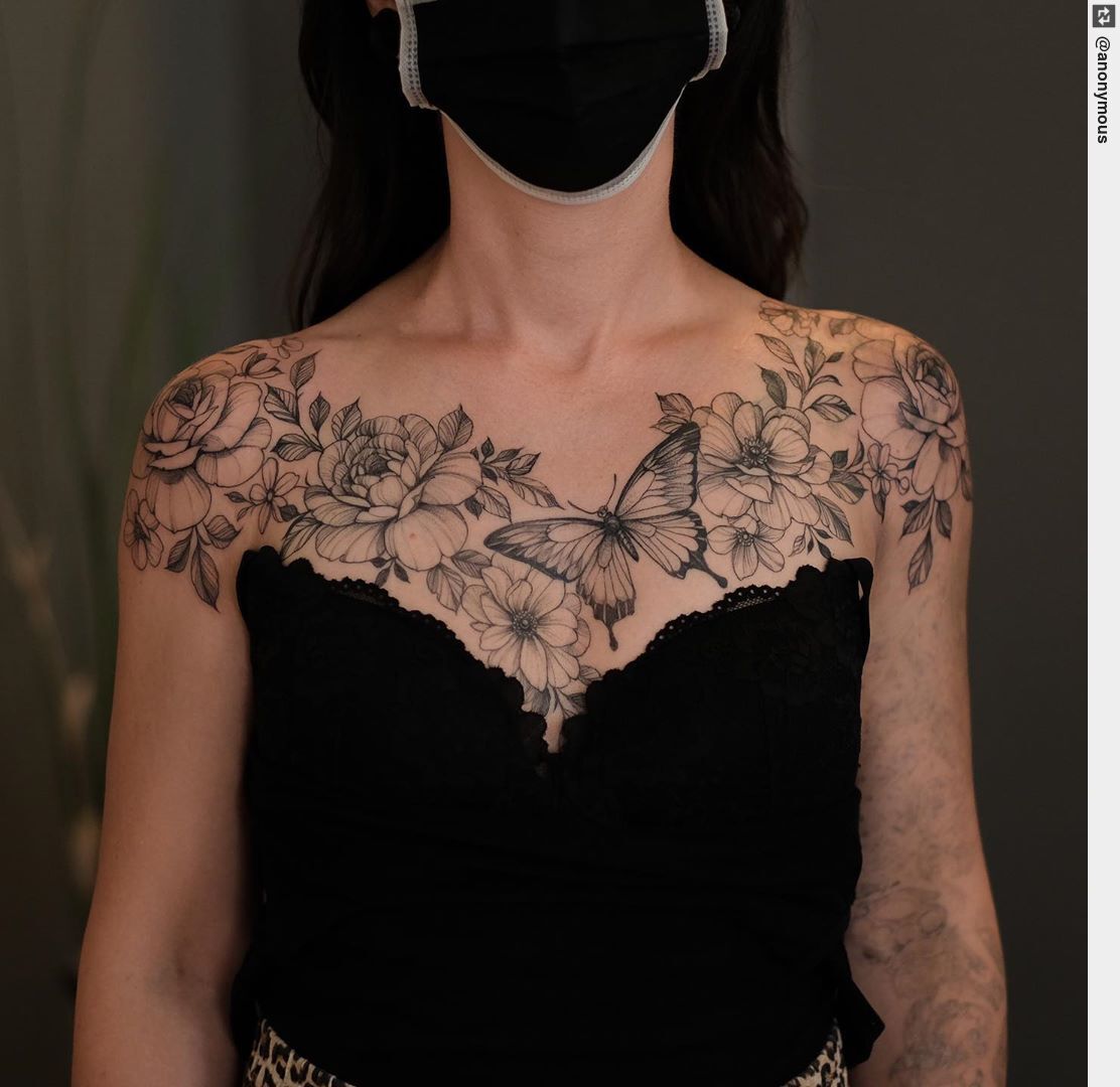 Shoulder tattoo for women | Mandala shoulder tattoo (2021) - YouTube