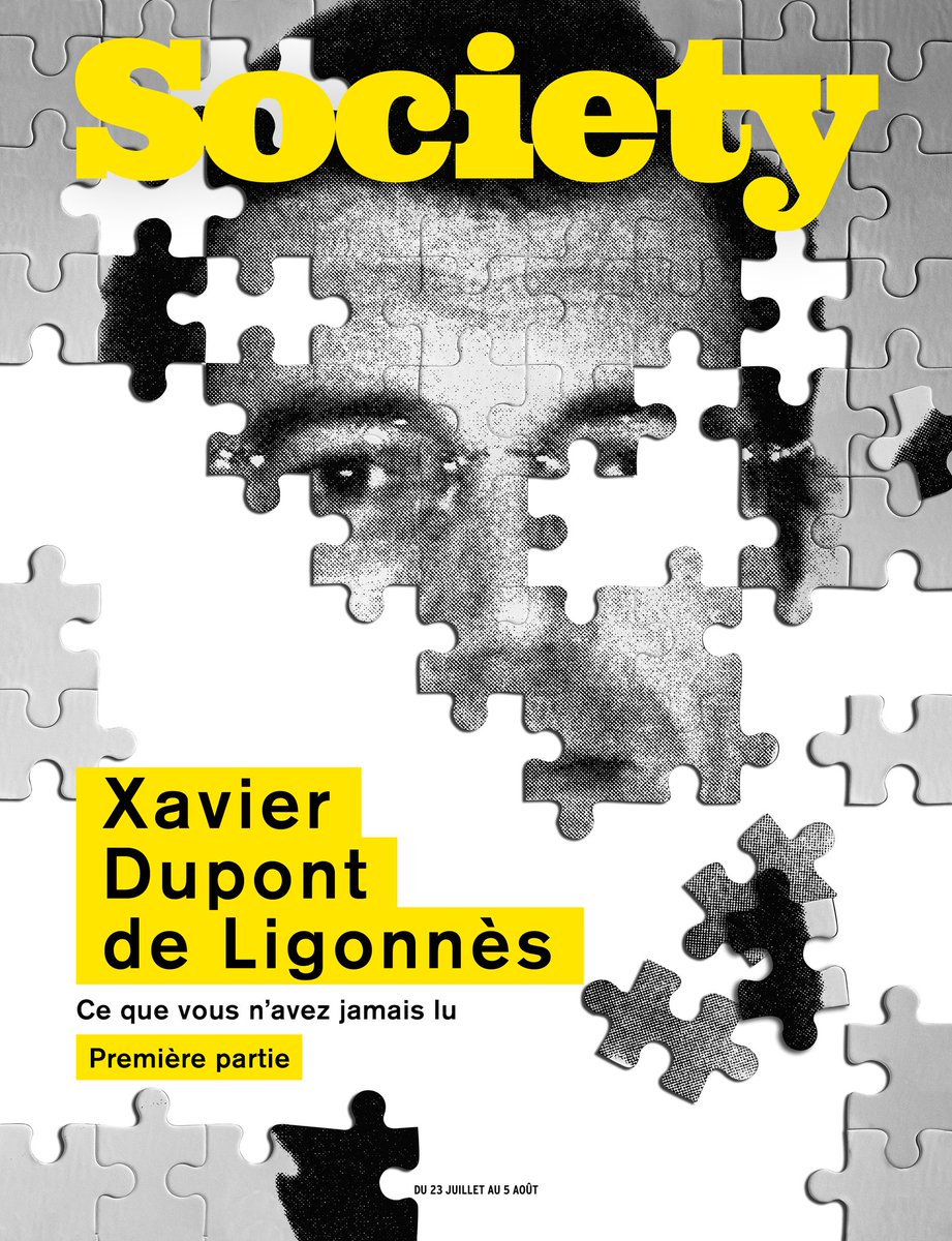 SocietyOfficiel's tweet photo. Vous êtes nombreux à l'avoir deviné : ce jeudi, Society sort la première partie de son enquête sur l'affaire la plus mystérieuse de ce début de siècle. Une somme d'informations inédite et un récit de 36 pages, en attendant la suite du puzzle le 6 août. https://t.co/5lOcLTzwWD