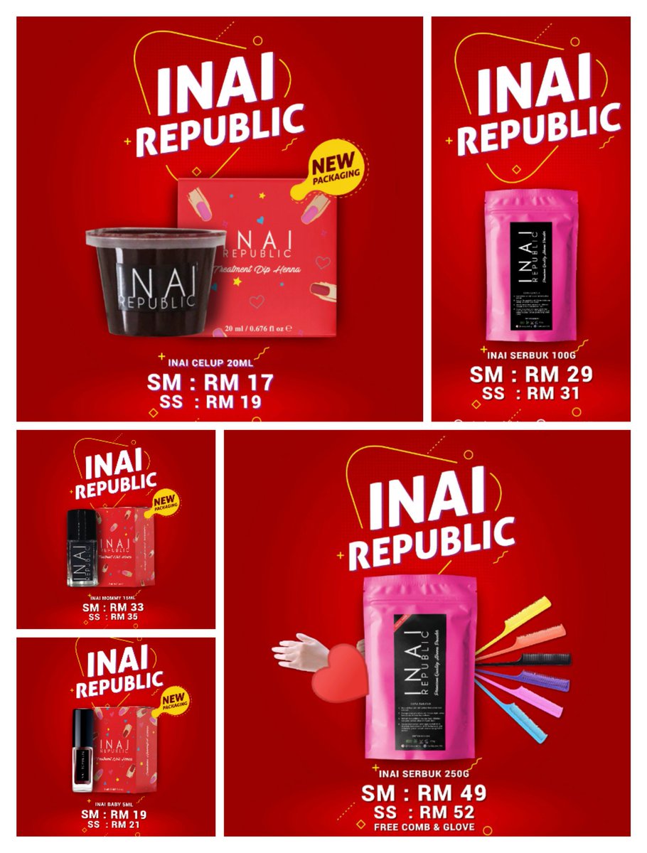 MyNutsSedap's tweet photo. Nak berinai meh order💅💅💅
https://t.co/hpSje5qnoO https://t.co/23IkSf4hrf