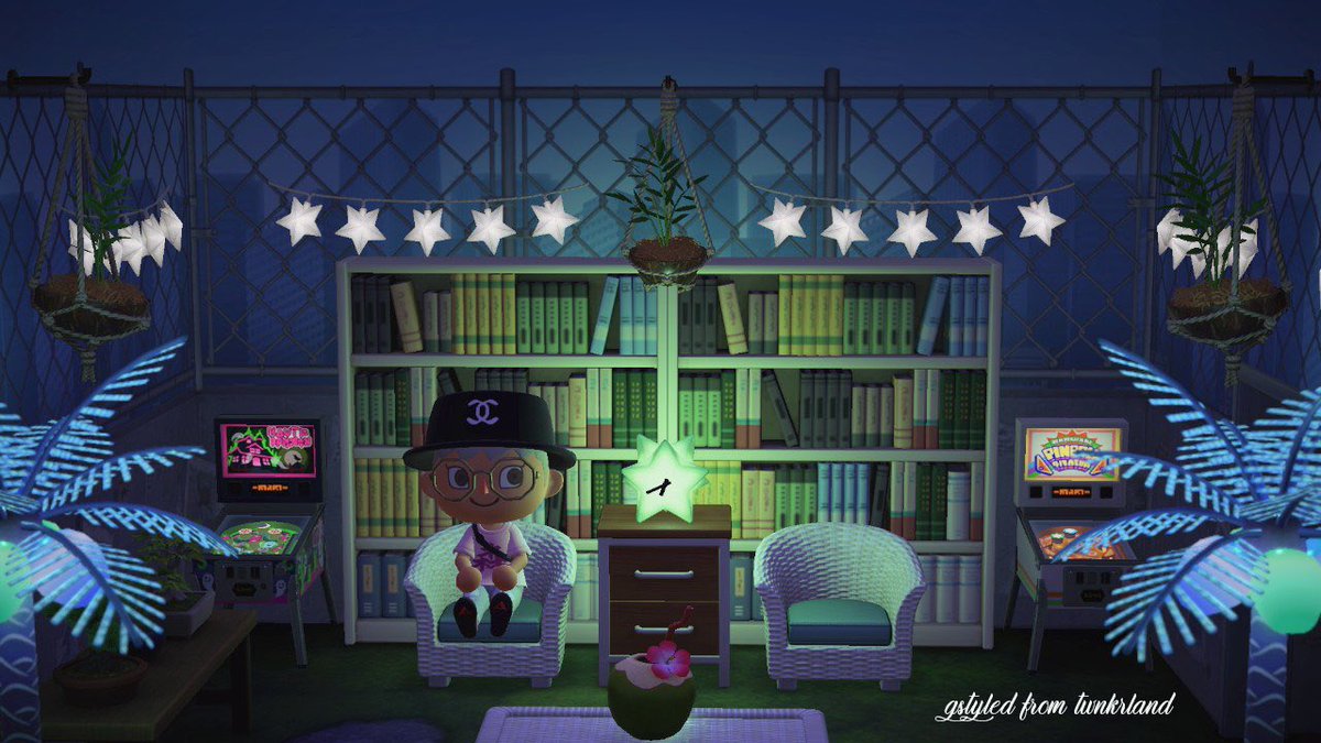 twnkrland's tweet photo. Day & night of my outdoor balcony inside my main home! #ACNHdesign #acnhdiy #acnhinspo #AnimalCrossingDesigns #AnimalCrossingideas #AnimalCrossingNewHorizon #AnimalCrossingtrade #AnimalCrossingturnips #AnimalCrossingQrCode https://t.co/W6LNEag5l2
