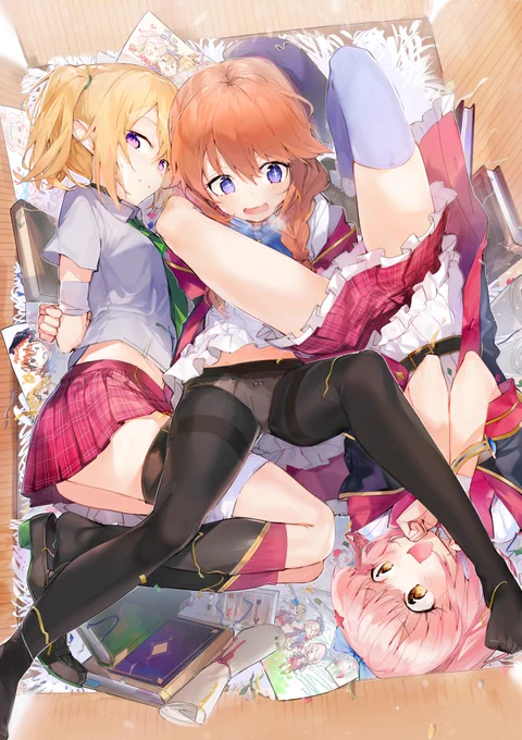#女の子のイラストだけで興味を持ってくれる方へ届け 
届け( *¯ ꒳¯*)～ 