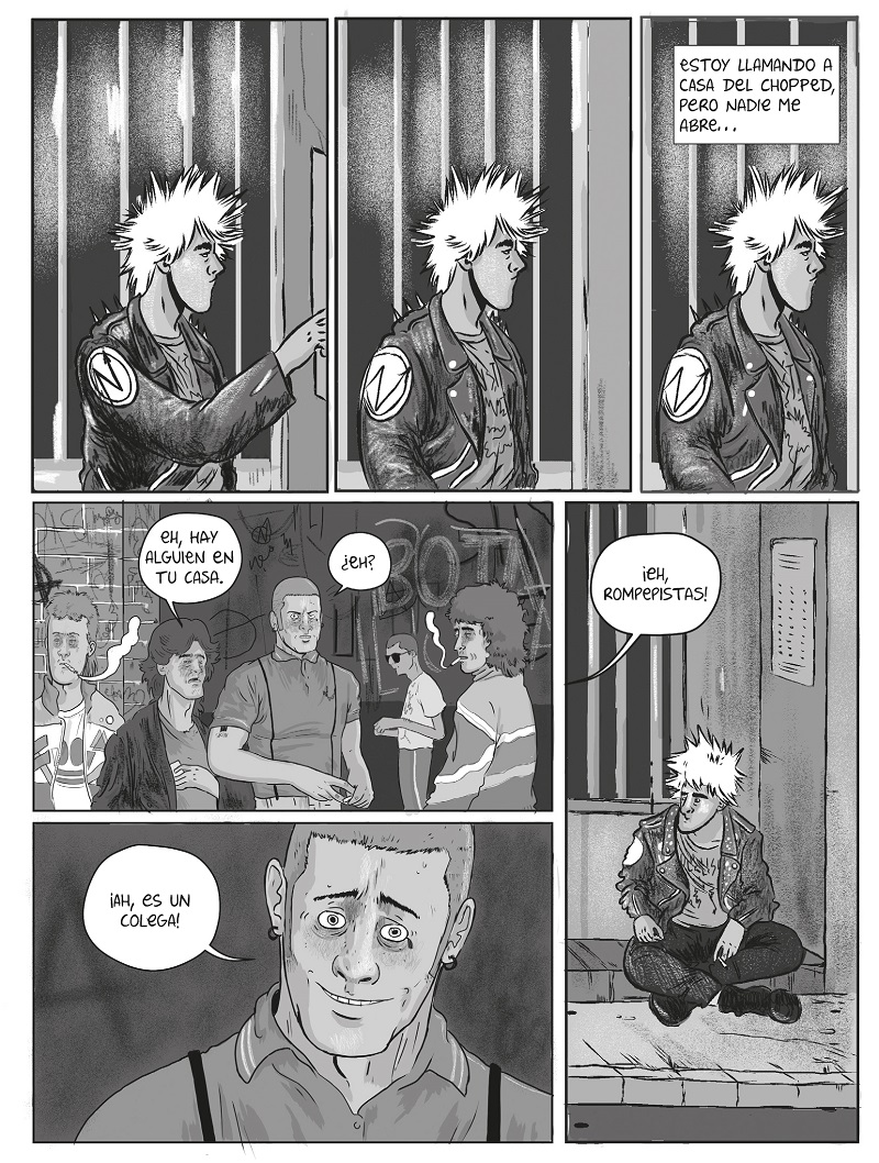 CanalLector's tweet photo. Una llamada devuelve al protagonista de esta historia al verano de 1987
Las andanzas de aquel punk desgarbado y sus mejores amigos en el cinturón industrial de Barcelona se convierten en #cómic gracias a la nueva y personal visión de #RosaCodina
https://t.co/hiqsiDs10j https://t.co/GncIpqxbnC
