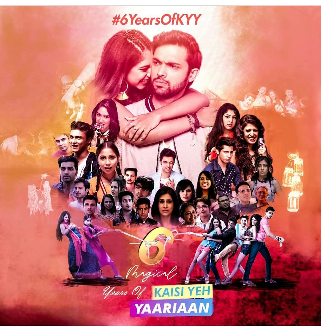 nirjaadesaii's tweet photo. And here kyy turns 6!!! 🎉🎉 . This show has taught us the  meaning of true 'friendship' and 'love' ♥️♥️. Even today the love of watching it is still the same💕.
#6YearsOfKYY #MaNan #kyyturns6
#MaNanhamesha #kyyforever
#ParthSamthan #NitiTaylor 
♥️♥️♥️ https://t.co/2vH733cc1a