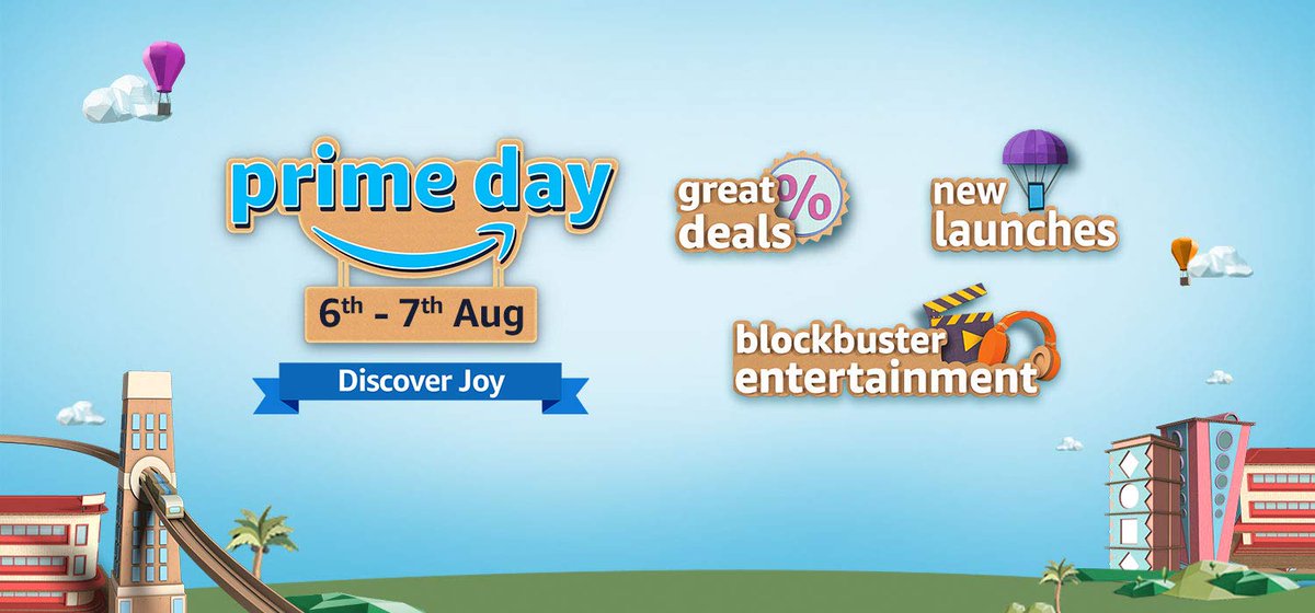 ThewiseIndia's tweet photo. Note the date for #AmazonPrimeDay in India ( 6 to 7 August). We will be updating top deals &amp; offers during the #PrimeDay
Follow for more updates :) https://t.co/qfLjrnWo6h
