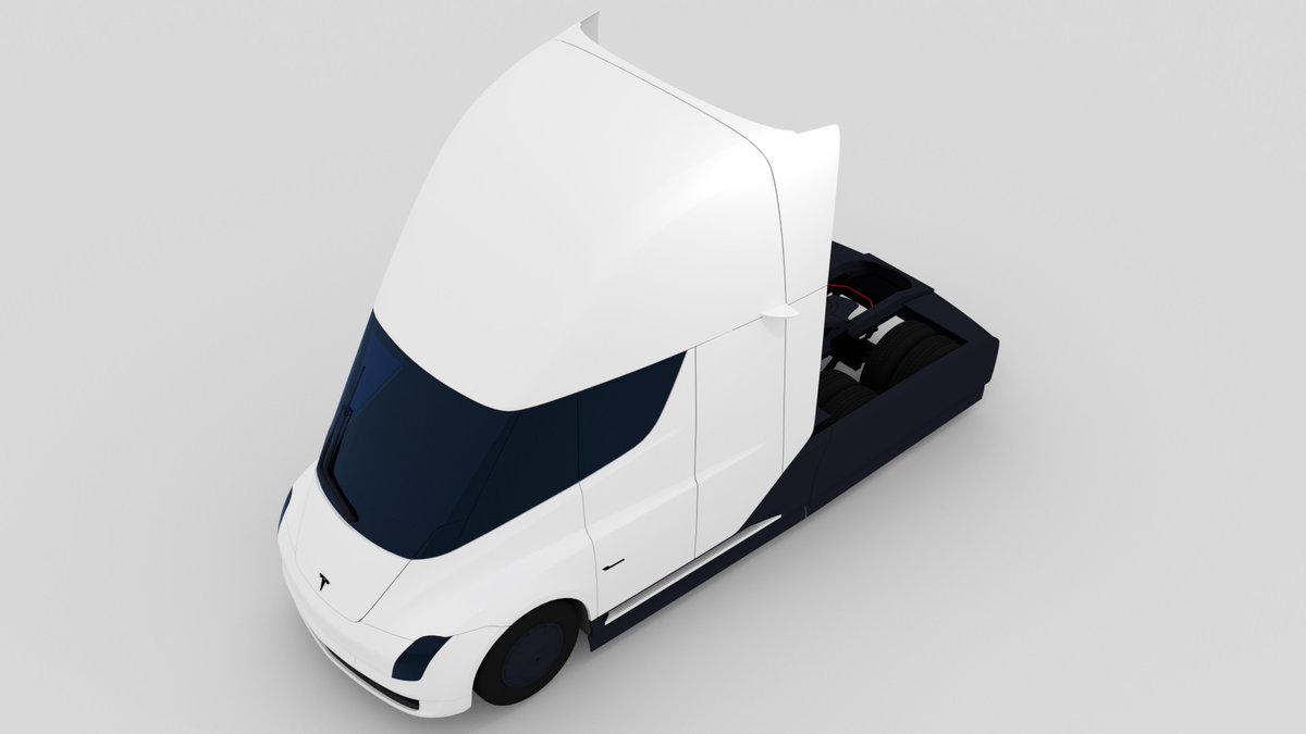 FetchCFD's tweet photo. Tesla Semi Truck 3D model on #FetchCFD. Check it out and free download here: https://t.co/TFlYgsNq3k #3DModel #CAD #CADforAerodynamics #semitruck #Blender3d #3dRender #Engineering #CADforSimulation #Tesla https://t.co/IOizUNzz4z