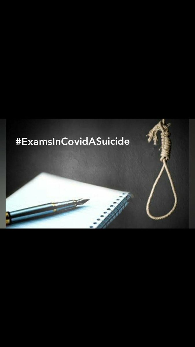 nassi_com's tweet photo. Why to go with such decisions which causes harm to the students? 
Shouldn't the ministers be supporting the youth ? 
#WakeUpMHRD #ExamsInCovidASuicide #GetWellSoonMHRD_MHA_UGC https://t.co/e8Rn73qIr3