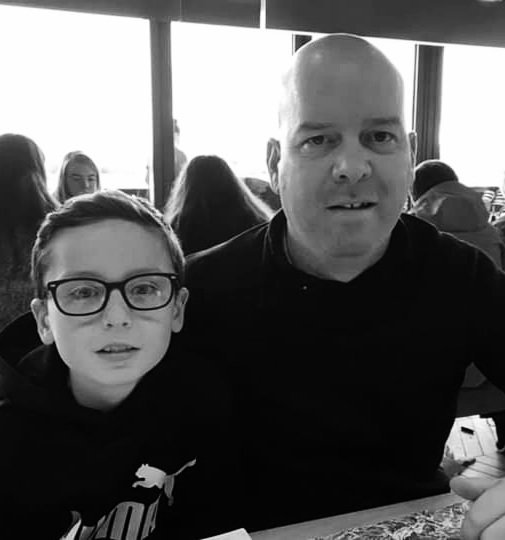 mcgeown_mike's tweet photo. Ten years hanging out with this chap. How lucky am I? #birthdayboy #doubledidgets https://t.co/BAz2VeoLmH
