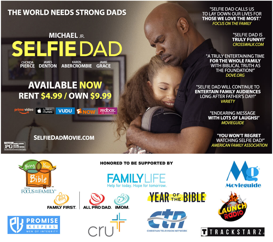 UnplannedMovie's tweet photo. Our summer film recommendation, #SelfieDad, releases today for purchase online. Let a good story, &amp; laughter from #UnPlanned's supporting studio give you a break this summer:

https://t.co/pHmkL5lmlg https://t.co/Sn4QiyBJR3