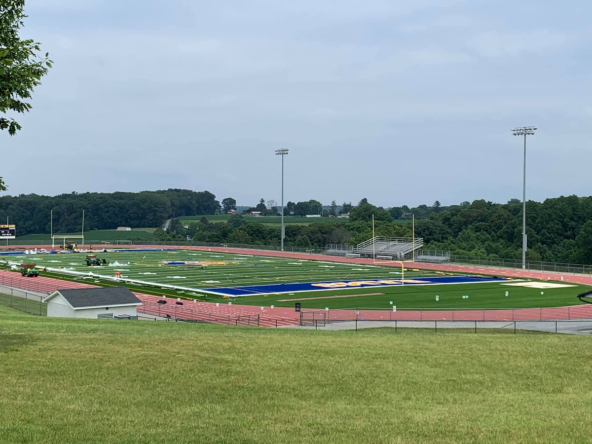 "There became this 'Why not us?' mentality ... What's so different about our school?"

Kennard-Dale finally has a turf field for its student-athletes after years of advocating for it and putting the pieces in place. ydr.com/story/sports/h…