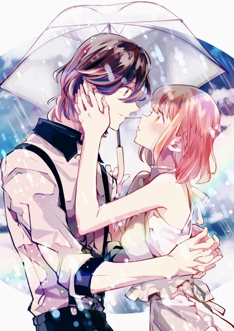 No rain, No rainbow? 