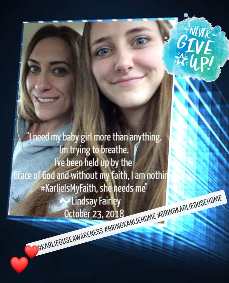 KarlieVoice's tweet photo. #KarlieGuse #KarlieLifeMattered 
#KarlieLifeWillAlwaysMatter

#KarlieGuseAwareness #Vanished  October 13, 2018 

#PleaseShare
#BringKarlieGuseHome 

https://t.co/18Pa0HtqBb

#NeverGiveUp
#NeverGiveUpOnKarlieGuse
#BringKarlieHome https://t.co/9khFFTycXE
