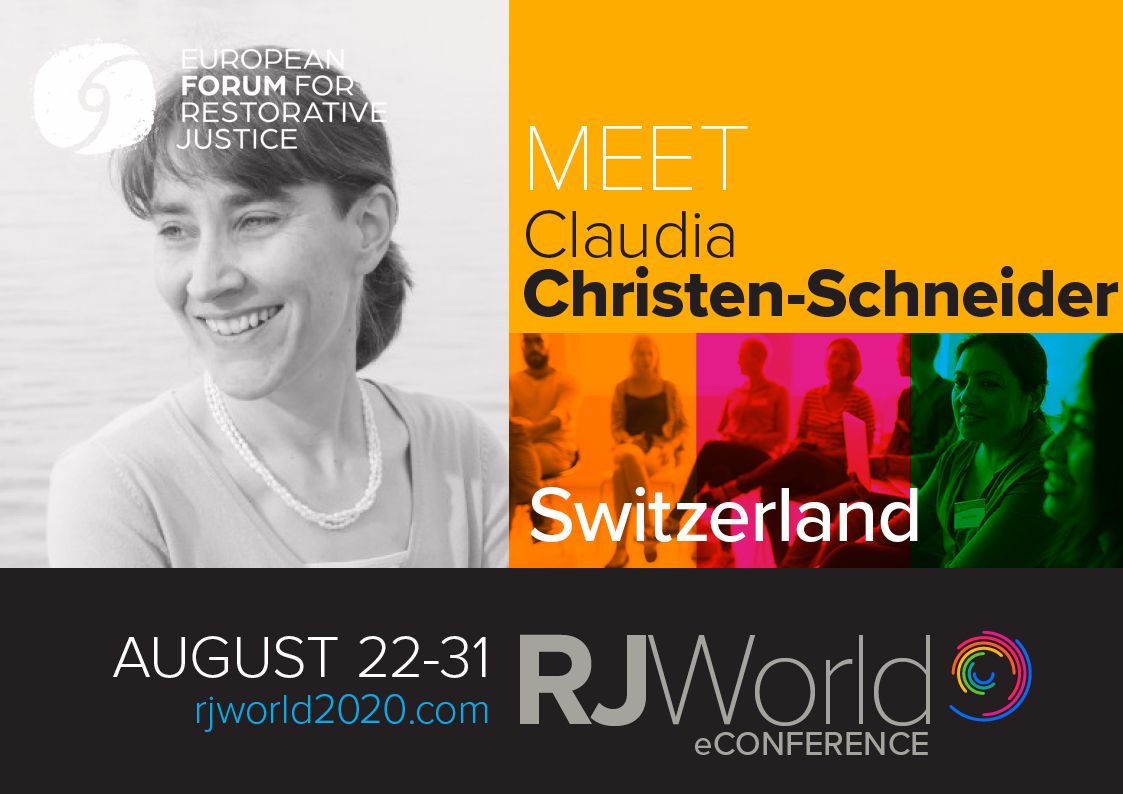 Mediator and criminologist Claudia Christen-Schneider, the founder and president of the Swiss RJ Forum will present on how a 'trauma-informed care' approach can contribute to restorative justice processes in her lecture on the RJWorld 2020.
buff.ly/3hdDbVq