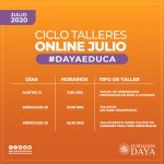 Image for the Tweet beginning: Inscríbete en los Talleres #DayaEduca