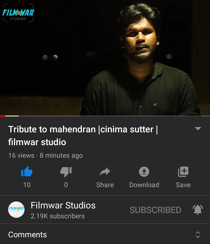 filmwarstudios's tweet photo. Out  now video  link 👉https://t.co/se5VuTfQrJ
.
.
.
.
.
#filmwarstudios 
#hero 
#cinemashutter 
#dosupport✌ 
#likeforlikes 
#like4likes 
#youtube 
#youtubechannel 
#comment 
#support 
#newvideo 
#shera
#out 
#now 
.
.
.
@priyan_visuals
@mr.vasa26
@sabari_sarma_
@Johnofficialjs1 https://t.co/PLkROU0VsZ