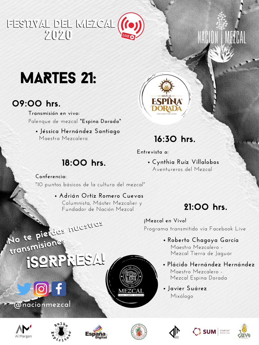 #MezcalenVIvo <a href="/NacionMezcal/">Nación Mezcal</a> #LaGuelaguetzaEstáAquí #Oaxaca #mezcal #mezcalartesanal #feriadelmezcal2020