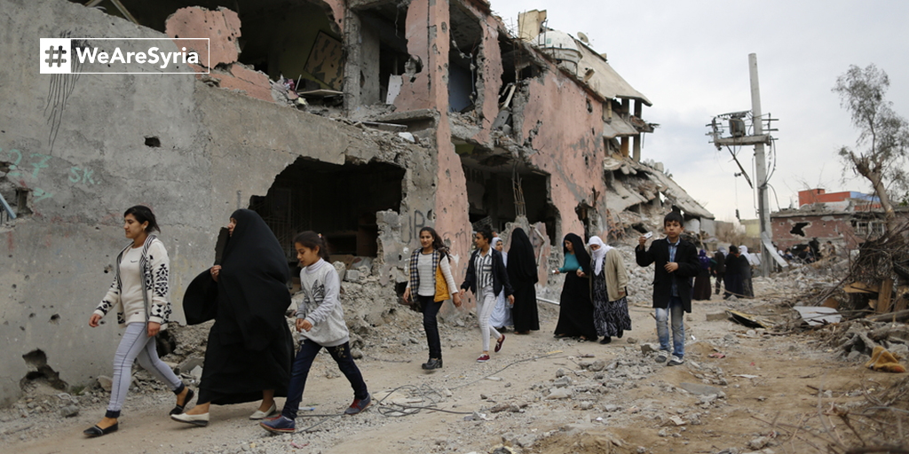 As it is evident from the survey, the majority of Syria’s displaced see a political settlement as a core component of their ability to return home, but two-thirds see this chance to return slipping away as the peace process drags on.  #WeAreSyria 19/