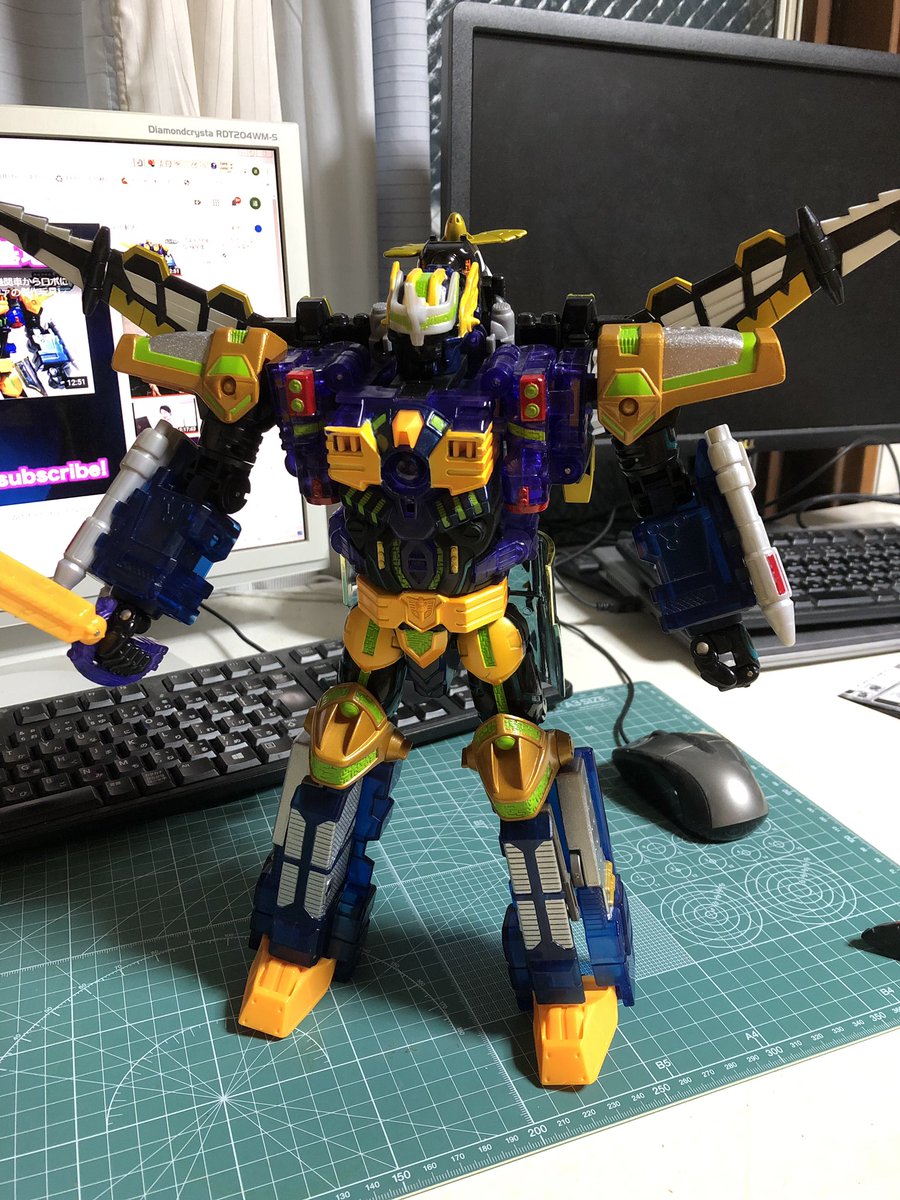 ビクトリーグラディオン！ ワイバリオンに初期不良があってバランス