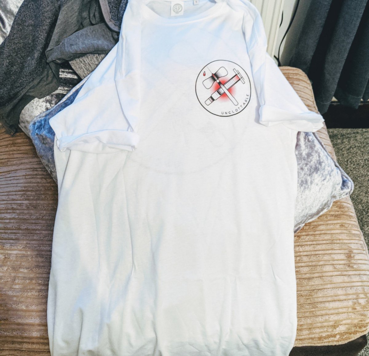 UnclottableUK's tweet photo. Not the best photos but wanted to show something I've been working on. Coming soon! #haemophilia #fundraising #unclottable #awareness #bleedingawesome https://t.co/Y9FrfRGLUj