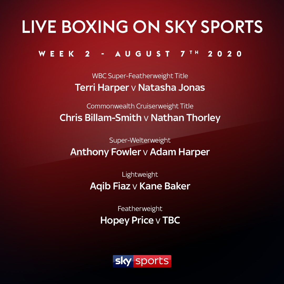 SkySportsBoxing's tweet photo. August 1 is only round the corner 🥳 https://t.co/2ZfiQOT9AW