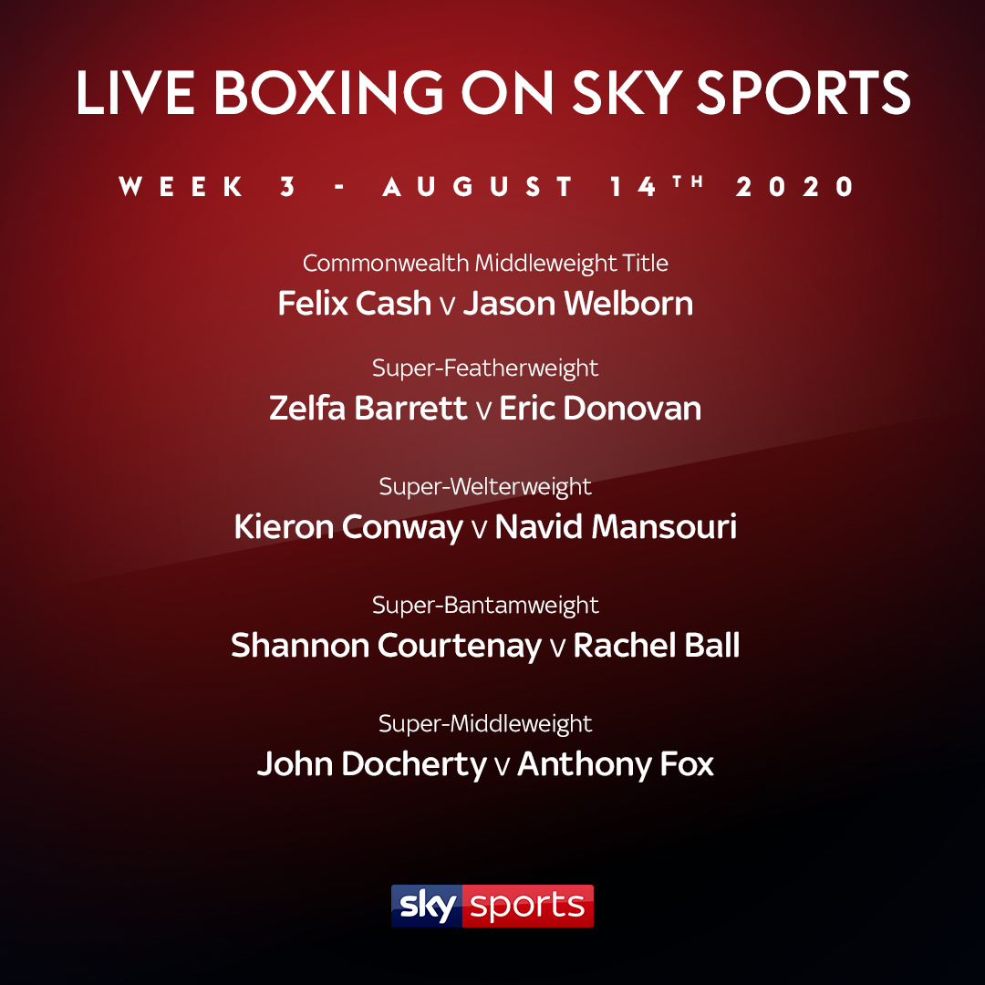 SkySportsBoxing's tweet photo. August 1 is only round the corner 🥳 https://t.co/2ZfiQOT9AW
